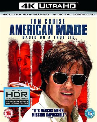 American Made (2017) (4K Ultra HD + Blu-ray)