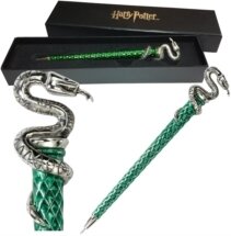 Wizarding World - Slytherin Pen Silver Plated