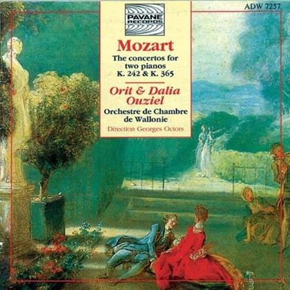 Orit Ouziel, Dalia Ouziel, Wolfgang Amadeus Mozart (1756-1791), Georges Octors & Orchestre Royal de Chambre de Wallonie - Concertos For Two Pianos KV 242 & 365