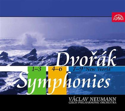 Antonin Dvorák (1841-1904), Václav Neumann & The Czech Philharmonic Orchestra - Symphonies Nos. 1-9 (6 CDs)