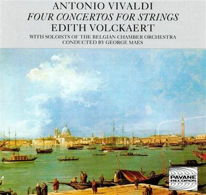 Edith Volckaert, Antonio Vivaldi (1678-1741) & George Maes - 4 Concertos For Strings