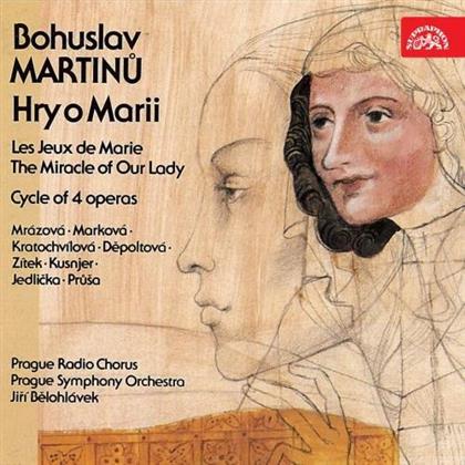 Bohuslav Martinu (1890-1959), Jiri Belohlavek & Prague Symphony Orchestra - Hry o Marii - Les Jeux De Marie - Cycle of 4 Operas (2 CDs)