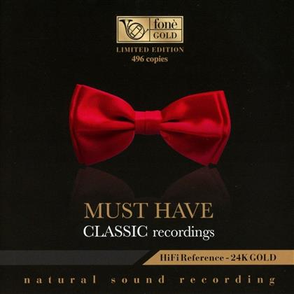 Must Have Classic Recordings - HiFi Reference - 24K Gold - Natural Sound Recording