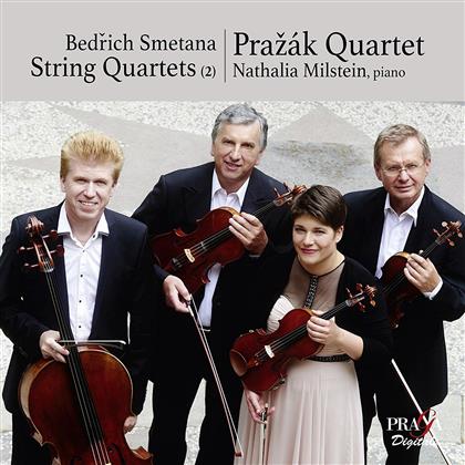 Prazak Quartet, Nathan Milstein & Friedrich Smetana (1824-1884) - String Quartets Vol. 2