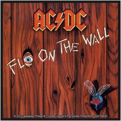 AC/DC Standard Woven Patch - Fly on the Wall