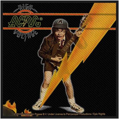 AC/DC Standard Patch - High Voltage Album (Loose)