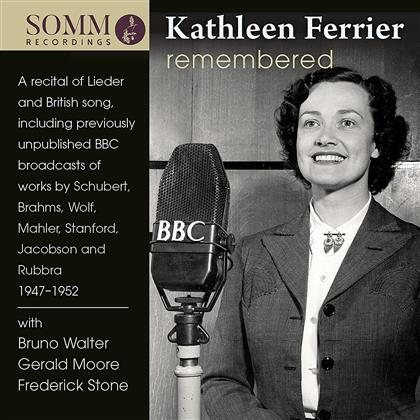 Kathleen Ferrier - Remembered - Lieder & British Songs