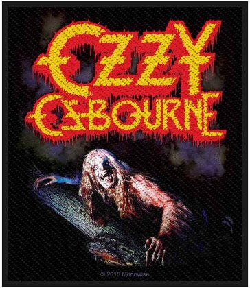 Ozzy Osbourne Standard Woven Patch - Bark At The Moon
