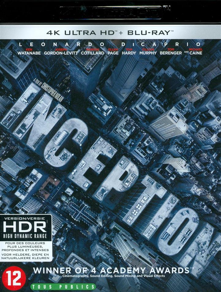 Inception (2010) (4K Ultra HD + 2 Blu-rays)