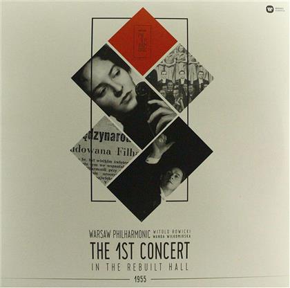 Warsaw Philharmonic, Witold Rowicki & Wanda Wilkomirska - The 1st Concdrt In The Rebuilt Hall 1955 (LP)