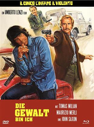 Die Gewalt bin ich (1977) (Eurocult Collection, Cover A, Limited Edition, Mediabook, Blu-ray + DVD)