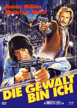 Die Gewalt bin ich (1977) (Eurocult Collection, Cover B, Limited Edition, Mediabook, Blu-ray + DVD)