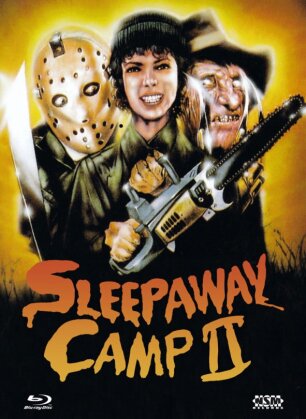 Sleepaway Camp 2 (1988) (Cover B, Collector's Edition, Limited Edition, Mediabook, Blu-ray + DVD)