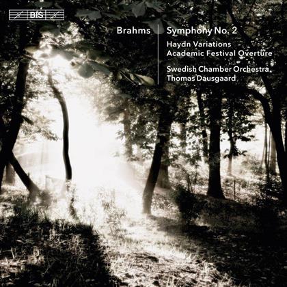 Johannes Brahms (1833-1897), Thomas Dausgaard & Swedish Chamber Orchestra - Symphony No.2 (Hybrid SACD)