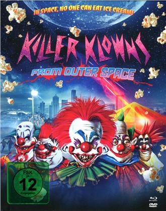 Killer Klowns from Outer Space (1988) (Limited Edition, Mediabook, Uncut, Blu-ray + 2 DVDs)