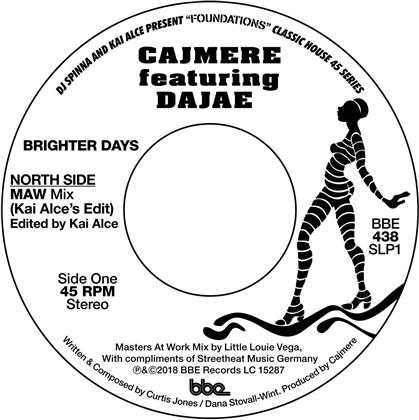 Cajmere feat. Dajae - Brighter Days (Remixed, LP)