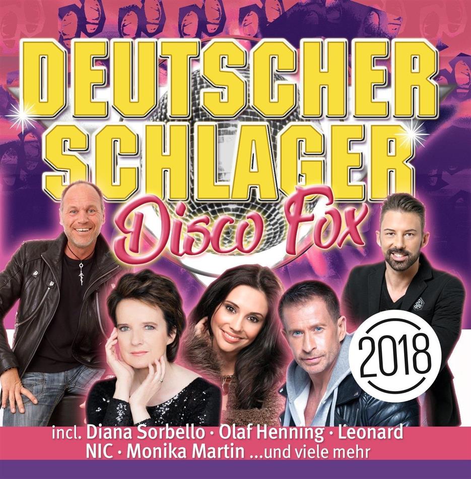 Deutscher Schlager - Disco Fox 2018 (2 CDs)
