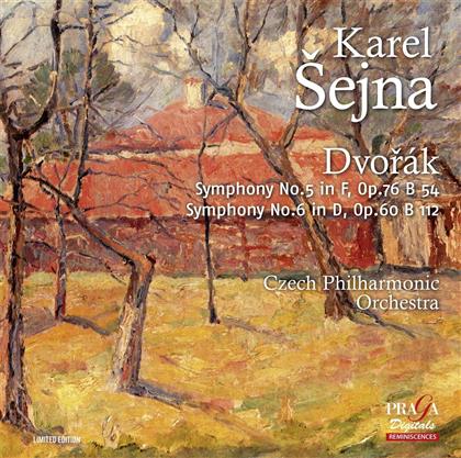 The Czech Philharmonic Orchestra & Antonin Dvorák (1841-1904) - Symphony No5 In F Major. Op. 76 / Symphony No6 In D. Op.60