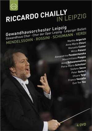 Gewandhausorchester Leipzig & Riccardo Chailly - Riccardo Chailly in Leipzig (4 DVDs)