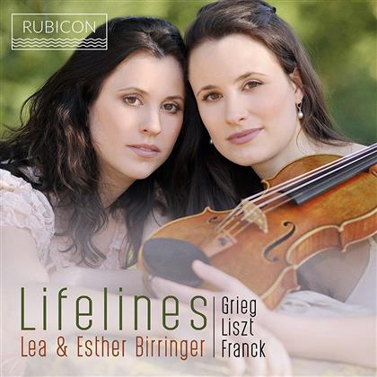 Edvard Grieg (1843-1907), Franz Liszt (1811-1886), César Franck (1822-1890), Lea Birringer (Violine) & Esther Birringer - Lifelines - Violin Sonata