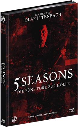 5 Seasons - Die fünf Tore zur Hölle (2015) (Cover B, Limited Edition, Mediabook, Uncut, Blu-ray + DVD)