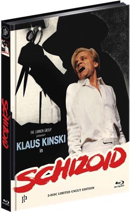 Schizoid (1980) (Cover A, Limited Edition, Mediabook, Uncut, Blu-ray + DVD)
