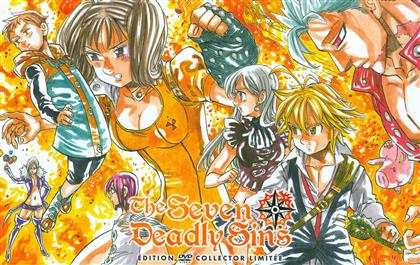 The Seven Deadly Sins - Intégrale Saison 1 (Collector's Edition, Limited Edition, 5 DVDs)
