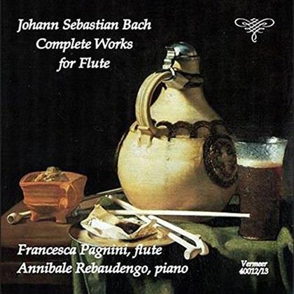 Francesca Pagnini, Annibale Rebaudengo & Johann Sebastian Bach (1685-1750) - Sämtliche Werke Für Flöte (2 CDs)