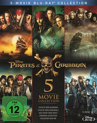 Pirates of the Caribbean - 5 Movie Collection (5 Blu-ray)