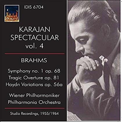 Johannes Brahms (1833-1897), Herbert von Karajan, Wiener Philharmoniker & Philharmonia Orchestra - Karajan Spectacular Vol. 4