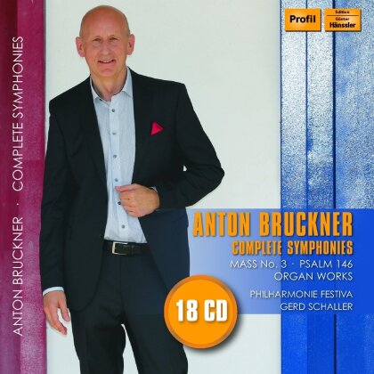Anton Bruckner (1824-1896), Gerd Schaller & Philharmonie Festiva - Complete Symphonies - Sämtliche Symphonien (18 CDs)