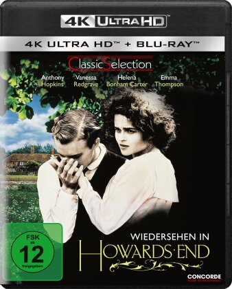 Wiedersehen in Howards End (1992) (Classic Selection, Restaurierte Fassung, 4K Ultra HD + Blu-ray)