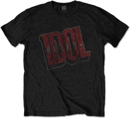 Billy Idol Unisex T-Shirt - Vintage Logo