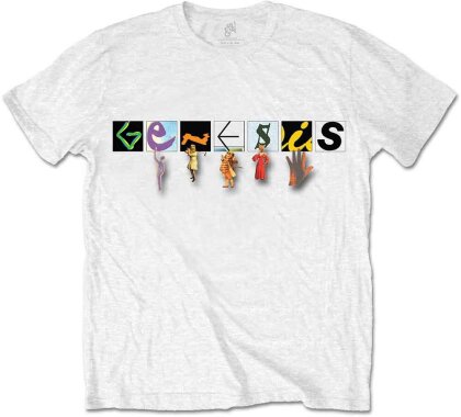 Genesis Characters Logo Mens White TS - Small