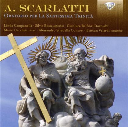 Alessandro Scarlatti (1660-1725), Estevan Velardi & Allessandro Stradella Consort - Oratorio Per La Santissima Trinita (2 CDs)