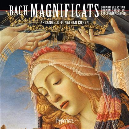 Johann Sebastian Bach (1685-1750), Johann Christian Bach (1735-1782), Carl Philipp Emanuel Bach (1714-1788), Jonathan Cohen & Arcangelo - Magnificat
