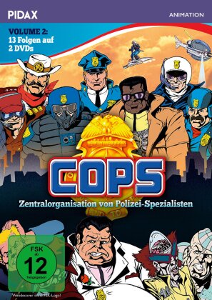 COPS - Zentralorganisation von Polizei-Spezialisten - Vol. 2 (Pidax Animation)