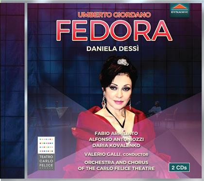Daniela Dessi, Orchestra And Chorus Of The Carlo Felice Theatre, Fabio Armiliato, Alfonso Antoniozzi, Daria Kovalenko, … - Fedora (2 CDs)