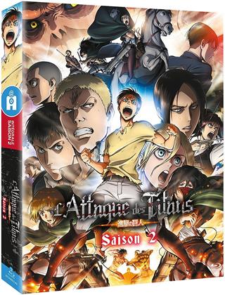 L'Attaque des Titans - Intégrale Saison 2 (Collector's Edition, 2 Blu-ray)
