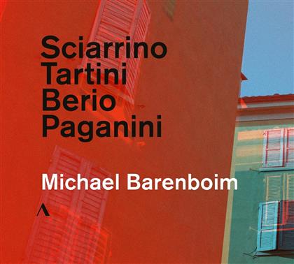 Barenboim Michael, Salvatore Sciarrino (*1947), Giuseppe Tartini (1692-1770), Luciano Berio (1925-2003) & Nicolò Paganini (1782-1840) - Sciarrino, Tartini, Berio, Paganini