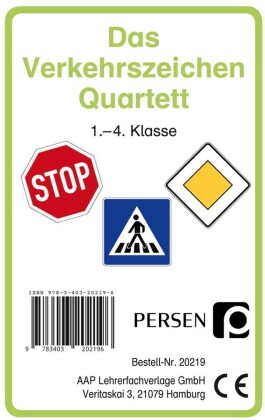 Das Verkehrszeichen-Quartett - Kartenspiel