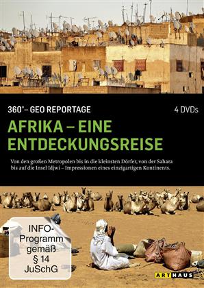 Afrika - Eine Entdeckungsreise (360° - GEO Reportage, Arthaus, Riedizione, 4 DVD)