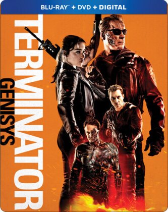 Terminator 5 - Genisys (2015) (Steelbook, Blu-ray + DVD)