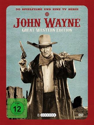 John Wayne - Great Western Edition - 30 Spielfilme & 1 TV Serie (8 DVDs)