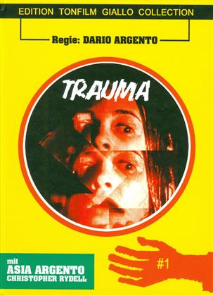 Trauma (1993) (Edition Tonfilm Giallo Collection, Cover B, Limited Edition, Long Version, Mediabook, Uncut, Blu-ray + DVD)