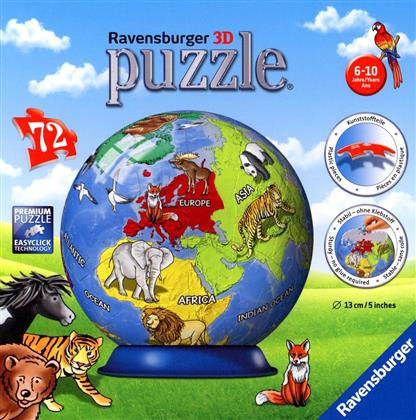 Kindererde - 72 Teile Puzzleball