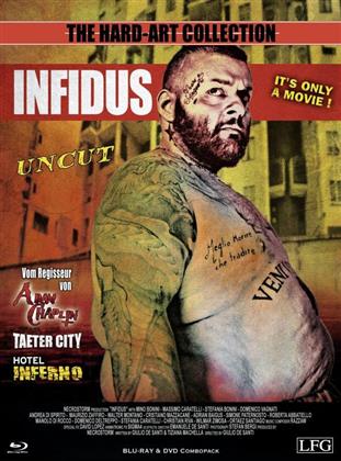 Infidus (2015) (The Hard-Art Collection, Cover B, Limited Edition, Mediabook, Uncut, Blu-ray + DVD)