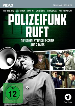 Polizeifunk ruft - Die komplette Serie (Pidax Serien-Klassiker, 7 DVDs)