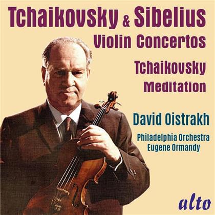 David Oistrakh, Peter Iljitsch Tschaikowsky (1840-1893), Jean Sibelius (1865-1957) & Eugène Ormandy - Violinkonzerte / Meditation