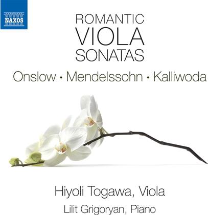 George Onslow (1784-1853), Felix Mendelssohn-Bartholdy (1809-1847), Johann Wenzel Kalliwoda (1801-1866), Hiyoli Togawa & Lilit Grigoryan - Romantische Violasonaten